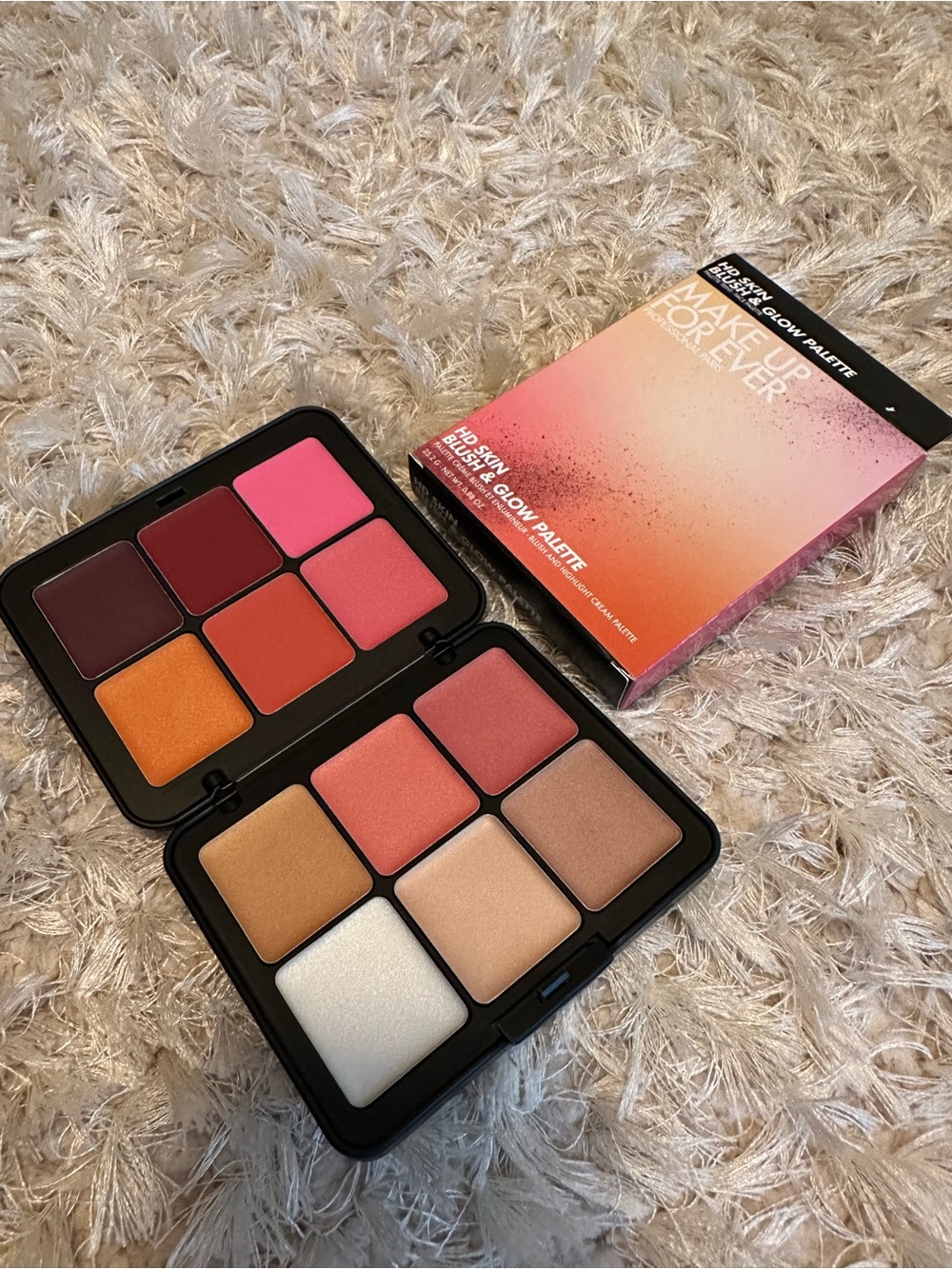 Makeup Forever HD Skin Blush Palette - Pink, Peach, Coral, Bronze - Picture 2 of 5